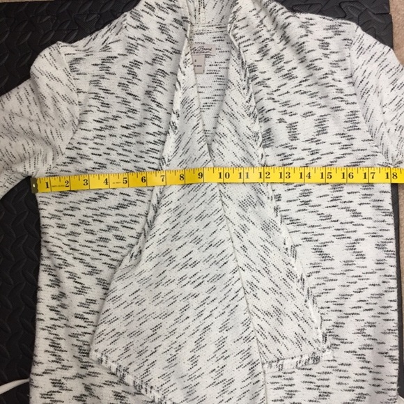 Waterfall Cardigan Sweater Back Ties Lucky Brand S - Picture 8 of 8